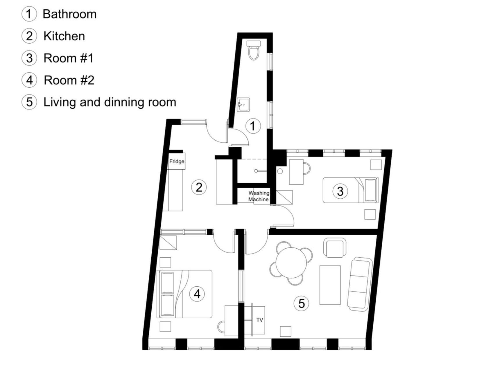 Brooklyn Penthouse Appartement Kopenhagen Buitenkant foto